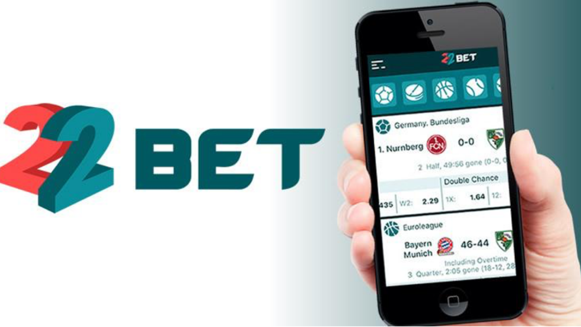 how to bet with 22 bet app